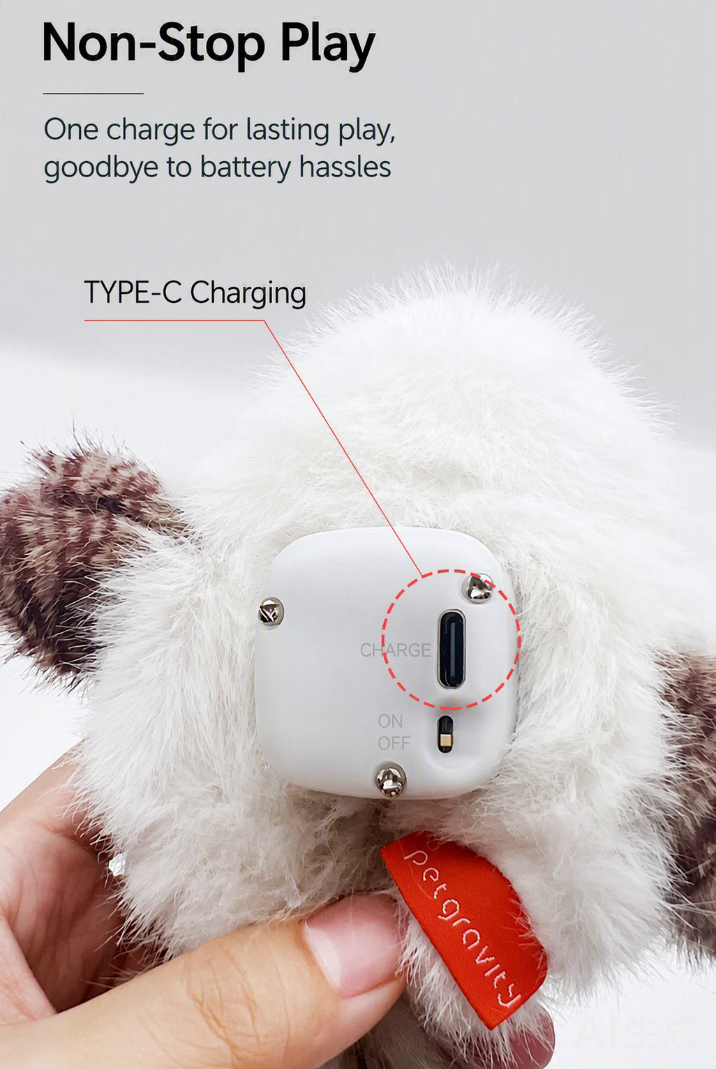 Rechargeable design for non-stop play