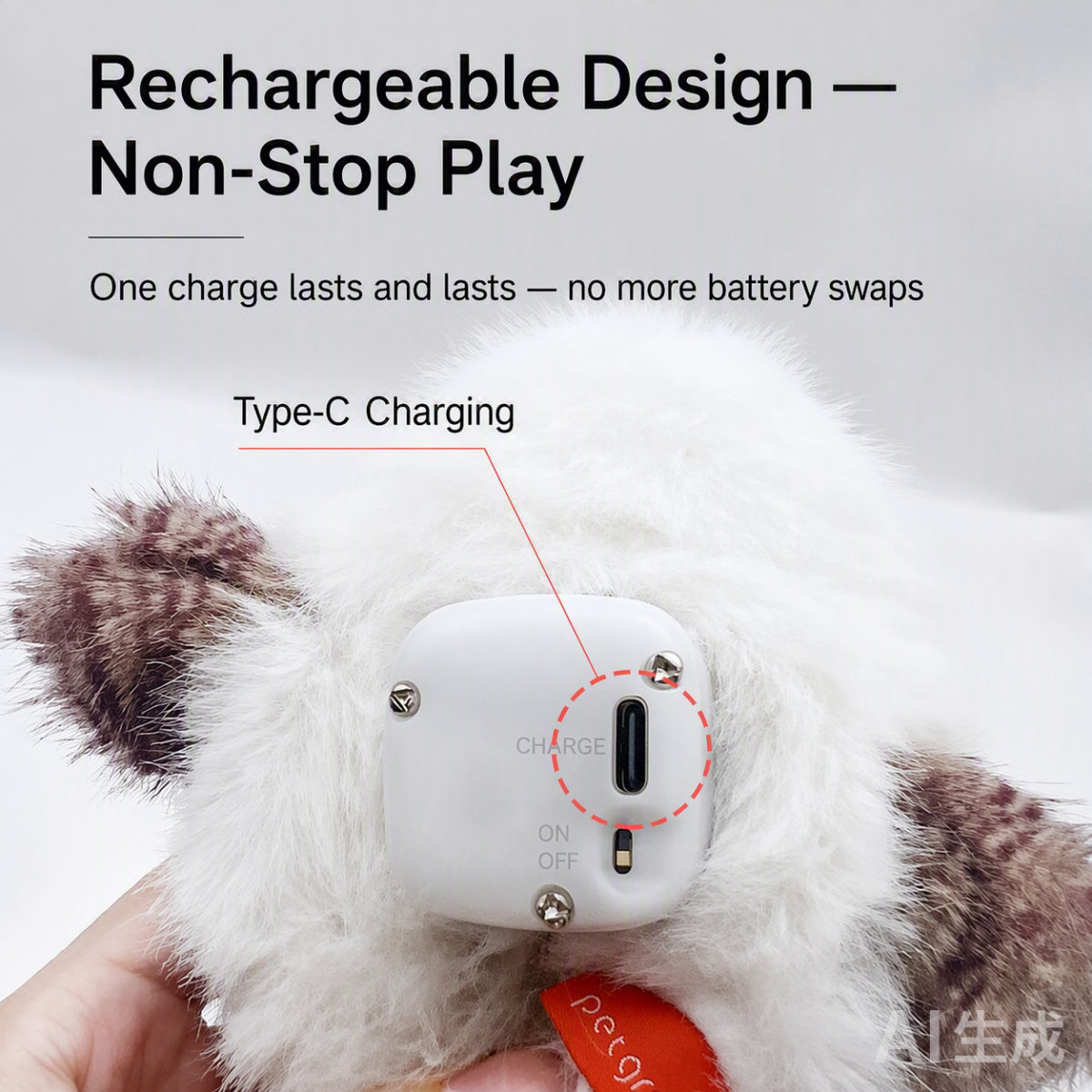 Type-C charging — one charge lasts and lasts