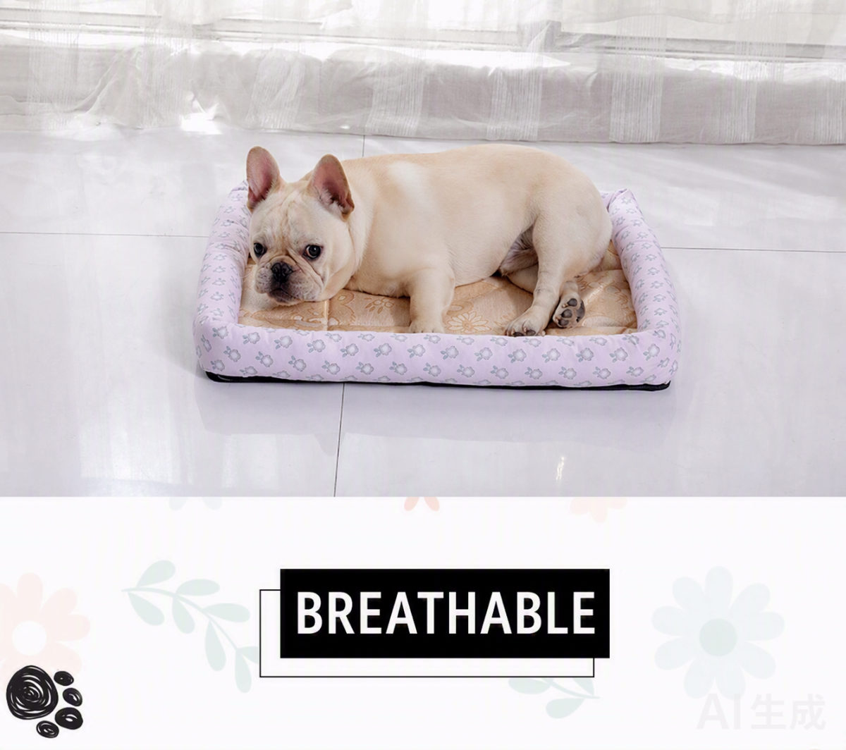 Breathable construction for airflow